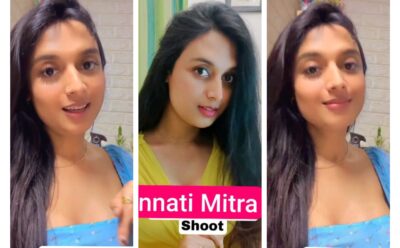 Model Sannati Mitra Viral Hotel Room Bedroom Lying Video