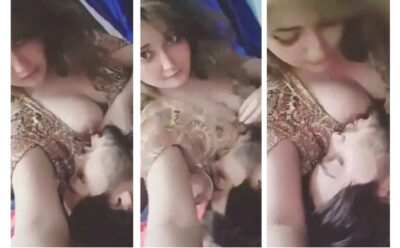 Pakistani Girl Breastfeeding To Boyfriend