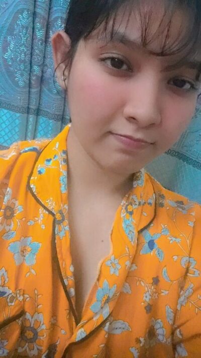 Beautiful Girl Showing Boobs and Pressing With Face