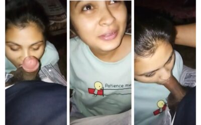 Horny Girl Giving Blowjob