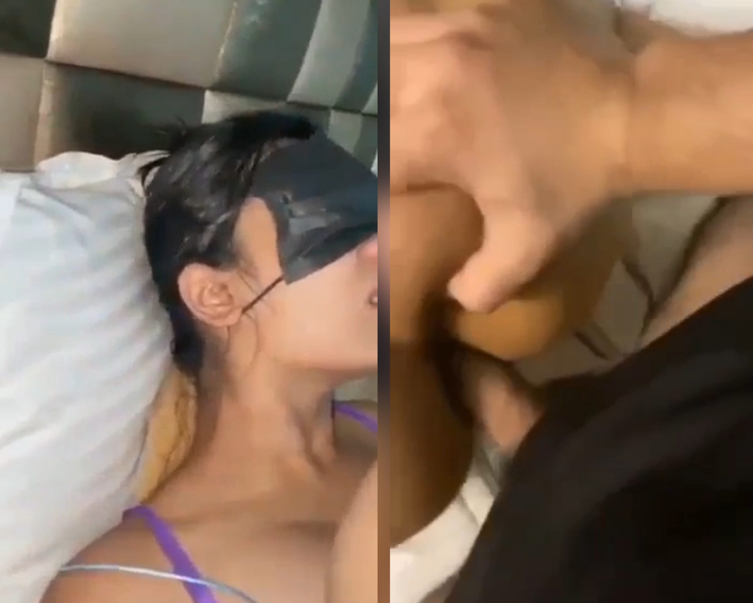 Cute girl sucking fucking Dogg style