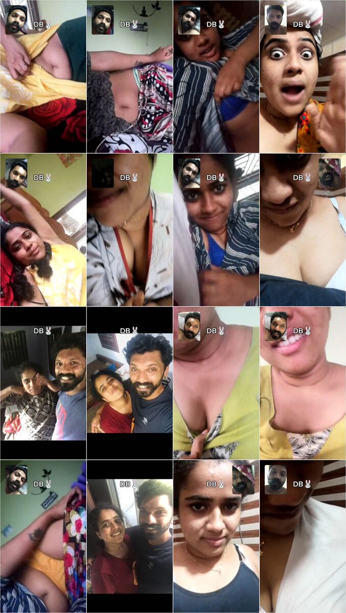 mallu girl showing boobs at video call