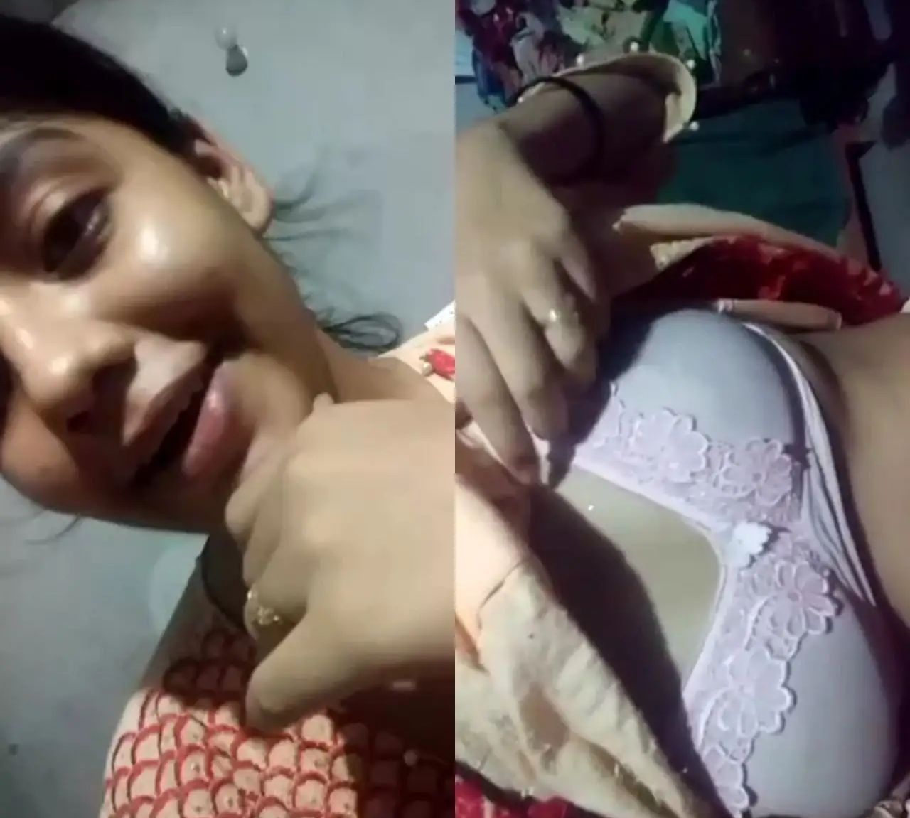 Desi Indian cute girl showing cute boobs
