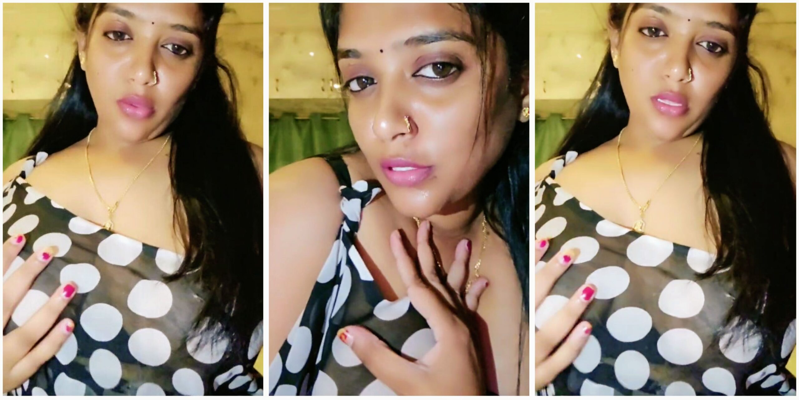 Desi bhabhi in transferred saree